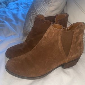 Brown booties